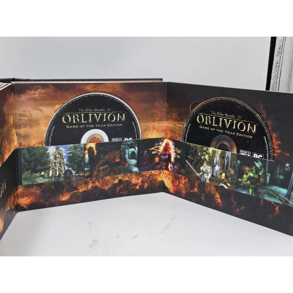 The Elder Scrolls Anthology PC Box Set with Maps and Discs Fully Complete